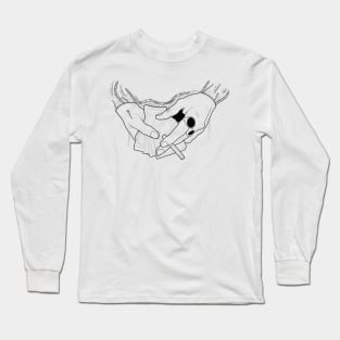 Black & white Elegant Art 21 Long Sleeve T-Shirt